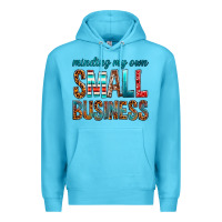 Ocean Blue Minding My Own Small Business Premium Hoodie - BundleAndBundleShop
