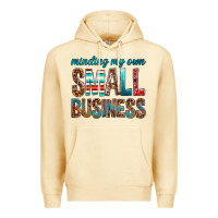 Pina Colada Minding My Own Small Business Premium Hoodie - BundleAndBundleShop