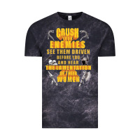 Cloud Black crushs your enemies merch Vintage Tee - baoMotion