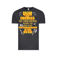 Crushs Your Enemies Merch Vintage Tee | Teevron