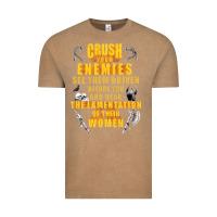 Vintage Coffee crushs your enemies merch Vintage Tee - baoMotion