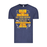 Vintage Denim crushs your enemies merch Vintage Tee - baoMotion