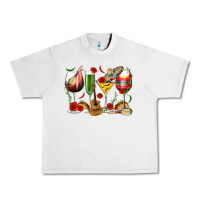 Lunar Rock Mexico Wine Glasses Urban Heavy Tee - texasbilliewilder