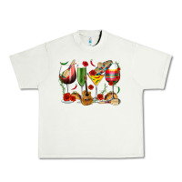 Pistachio Mexico Wine Glasses Urban Heavy Tee - texasbilliewilder