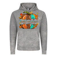 Cloud Rock pumpkin thankful and blessed Vintage Hoodie - NancyCooperArtShop