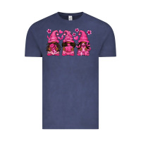 Vintage Denim breast cancer afro gnomies Vintage Tee - texasbilliewilder