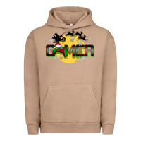 Pigment Burro Christmas gamer Urban Hoodie - BarkalooDesign
