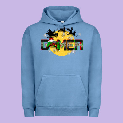 Christmas Gamer Urban Hoodie Designed By Barkaloodesign