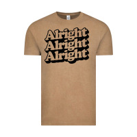 Vintage Coffee alright alright alright Vintage Tee - baoMotion