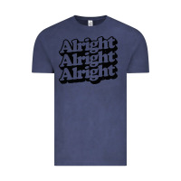 Vintage Denim alright alright alright Vintage Tee - baoMotion