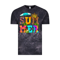 Cloud Black summer Vintage Tee - RanaPortraitStore