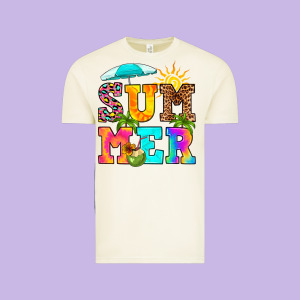 Summer Vintage Tee Designed By Ranaportraitstore