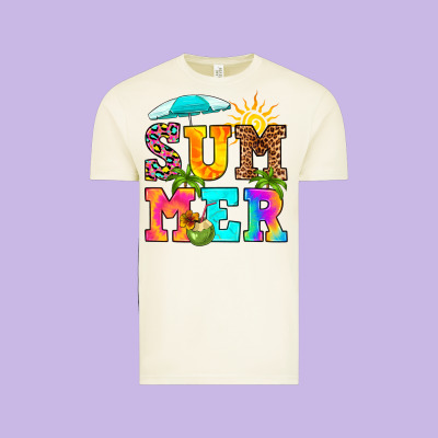 Summer Vintage Tee Designed By Ranaportraitstore