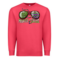 Cardinal mardi gras Premium Sweatshirt - SublimationCraftShop