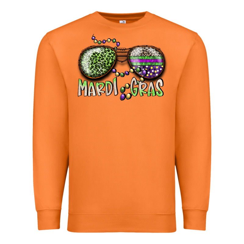 Mardi Gras Premium Sweatshirt by SublimationCraftShop | Teevron