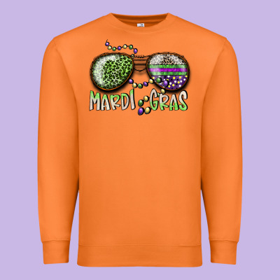 Mardi Gras Premium Sweatshirt Designed By Sublimationcraftshop