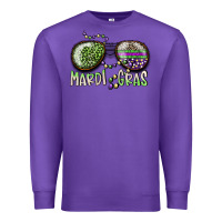 Purple mardi gras Premium Sweatshirt - SublimationCraftShop