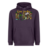 Plum one lucky nurse Heavyweight Hoodie - CowhideDigitalArt