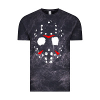 Cloud Black mask halloween Vintage Tee - baoMotion