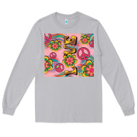Moon Dust peace love hippie daisy Long Sleeve Tee - TumblerDesignByShophia