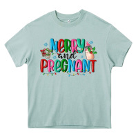 Arona merry and pregnant Heavy Core Tee - MaliasSmallBusiness