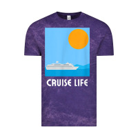 Cloud Purple cruise life design travel & cruise wear t shirt Vintage Tee - baoMotion