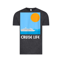 Vintage Black cruise life design travel & cruise wear t shirt Vintage Tee - baoMotion