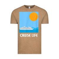 Vintage Coffee cruise life design travel & cruise wear t shirt Vintage Tee - baoMotion