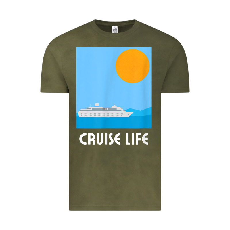 Cruise Life Design Travel & Cruise Wear T Shirt Vintage Tee by baoMotion | Teevron