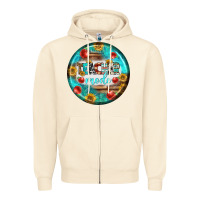Sandshell teacher mode earrings Zipper Hoodie - BundleAndBundleShop