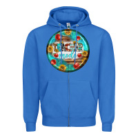 True Royal teacher mode earrings Zipper Hoodie - BundleAndBundleShop