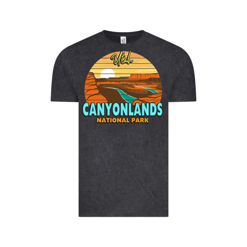 Canyonlands Moab Utah National Park Nature Outdoor Lovers Vintage Tee by baoMotion | Teevron