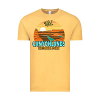 Vintage Mustard Canyonlands Moab Utah National Park Nature Outdoor Lovers Vintage Tee - baoMotion