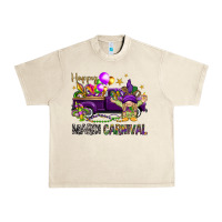 Sandshell Happy Mardi Carnival with truck Urban Heavy Tee - NancyCooperArtShop
