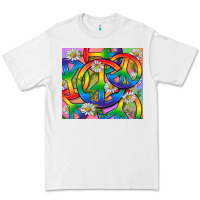 White Pride LGBTQ+ Peace Tumbler Premium Tee - BundleAndBundleShop