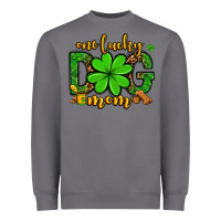 Storm One lucky dog mom St. Patrick's Heavyweight Sweatshirt - OliviaCreatesArt