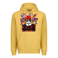 Antique Gold hip hop Premium Hoodie - FaDigitalArtStudio