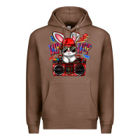 Chestnut hip hop Premium Hoodie - FaDigitalArtStudio
