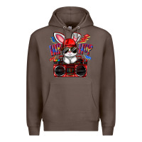 Coffee hip hop Premium Hoodie - FaDigitalArtStudio
