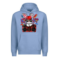 Colony Blue hip hop Premium Hoodie - FaDigitalArtStudio