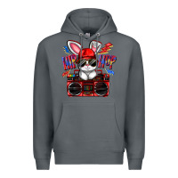 Rock hip hop Premium Hoodie - FaDigitalArtStudio