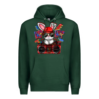 Sports Green hip hop Premium Hoodie - FaDigitalArtStudio