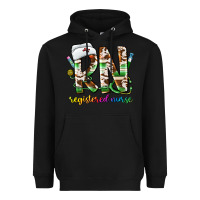 Black rn registered nurse Heavyweight Hoodie - CowhideDigitalArt