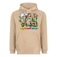 Mushroom rn registered nurse Heavyweight Hoodie - CowhideDigitalArt