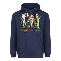 Navy rn registered nurse Heavyweight Hoodie - CowhideDigitalArt
