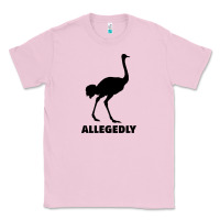 Bubblegum Pink ALLEGEDLY FUNNY OSTRICH Classic Tee - Bettercallsaul