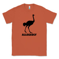Copper ALLEGEDLY FUNNY OSTRICH Classic Tee - Bettercallsaul