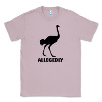 Lilac ALLEGEDLY FUNNY OSTRICH Classic Tee - Bettercallsaul