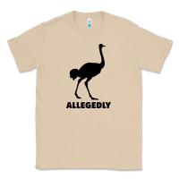 Mushroom ALLEGEDLY FUNNY OSTRICH Classic Tee - Bettercallsaul