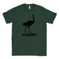 Sports Green ALLEGEDLY FUNNY OSTRICH Classic Tee - Bettercallsaul